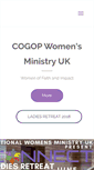 Mobile Screenshot of cogopwomensministryuk.org